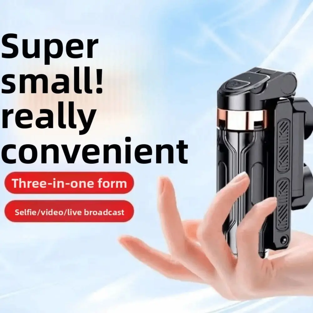 

3 in 1 Mini Telescopic Selfie Stick 360° Rotation Extendable Bluetooth Selfie Stick Portable with Control Selfie Stick Tripod