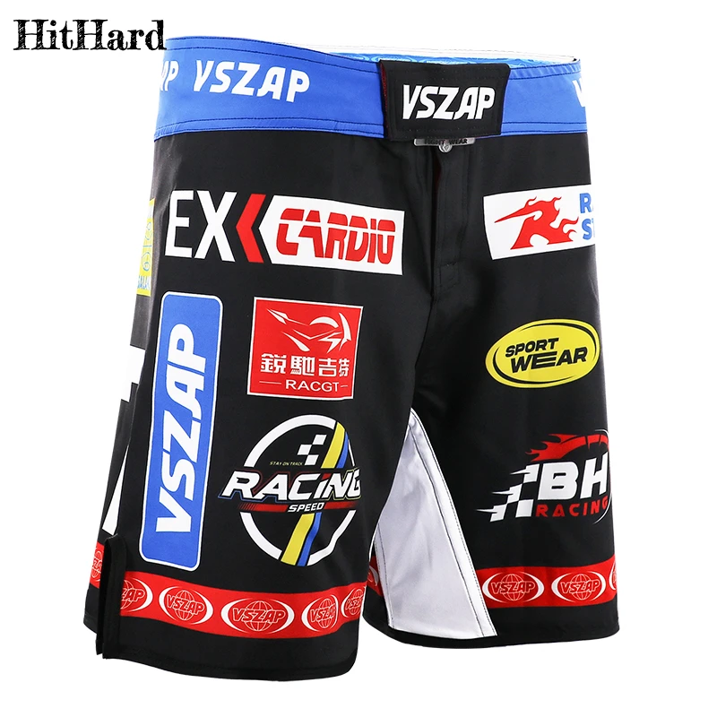 

Fight Shorts Men's Boxing MMA Combat BJJ Grappling Pants Vszap Fitness Muay Thai Kickboxing No Gi Jiu Jitsu Wrestling Gym Shorts