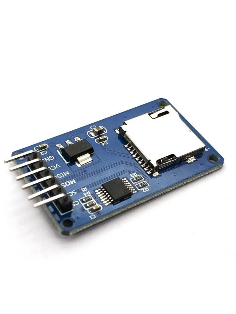 Micro-SD-Kartenmodul / Mini-TF-Karten-Lese-/Schreibmodul / SPI-Schnittstelle / Mit Spannungswandler – Detail 2
