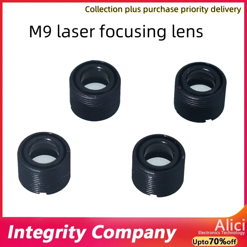 M9 Laser focusing lens Point-like laser focusing optical lens Focusing lens for laser modules