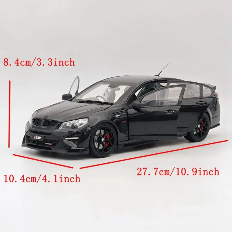 

BIANTE 1:18 Holden HSV GTSR W1 Phantom Darth Vader Die-cast simulation alloy car model, adult toy collectible.