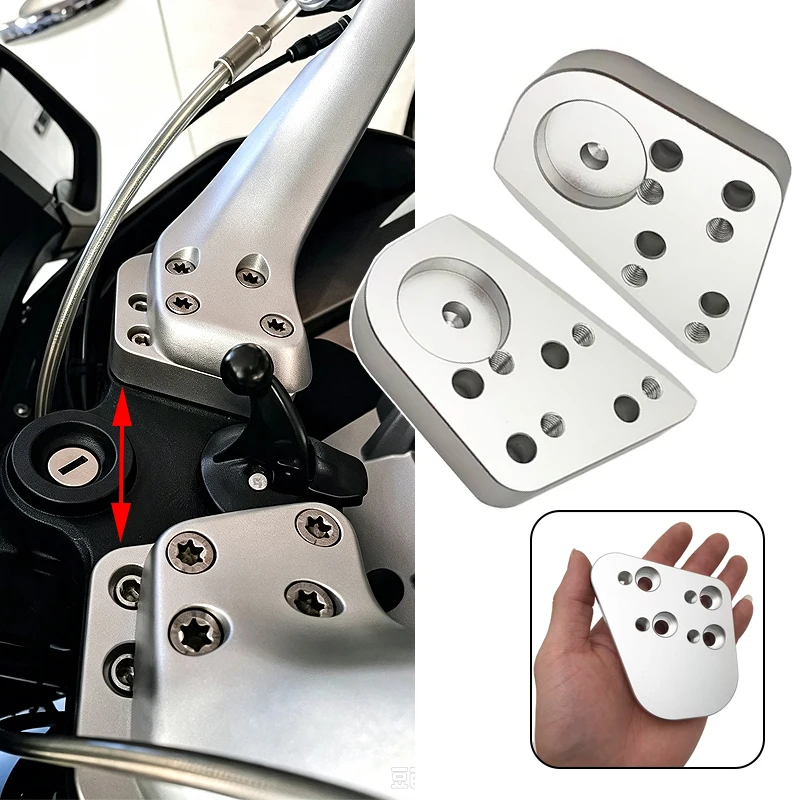R1100R R1100RT Aluminum Handlebar Risers Height up Adapter For BMW R1150R R1150RT R1200RT R 1100R 1100RT 1150R 1150RT 1200RT