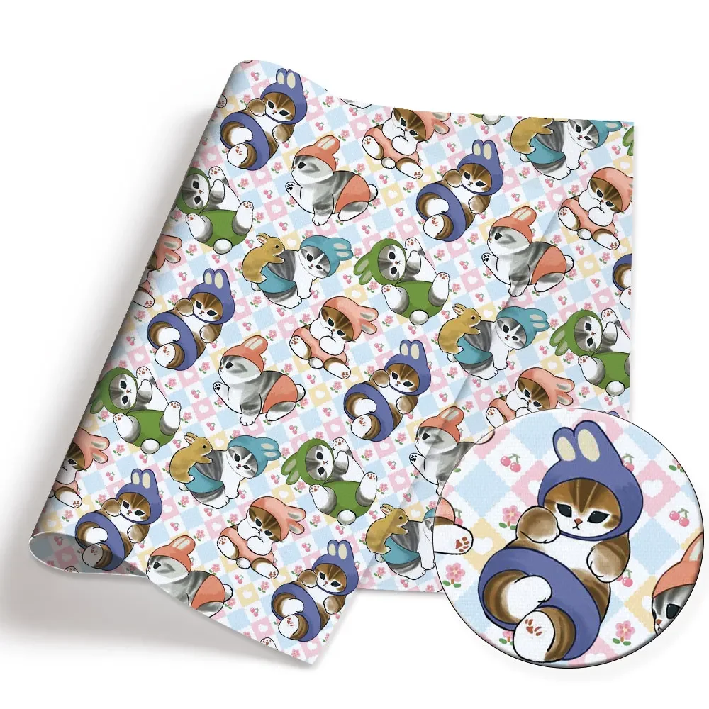 Cartoon Fabric Hot DIY140*50cm Handmade Sewing Patchwork Quilting Baby Dress Home Sheet Printed Fabric Fabric Sewing Kids