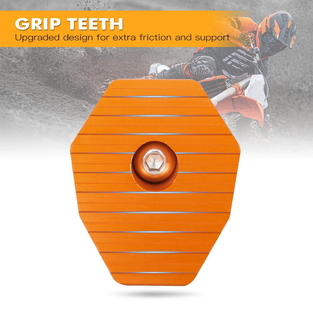 ل 2023 2022 2021 KTM EXC 300 EXCF 350 SX 125 SXF 450 Husqvarna TE 300 FE 450 GasGas EC 350 مسنده حامل جانبي وسادة تمديد #3