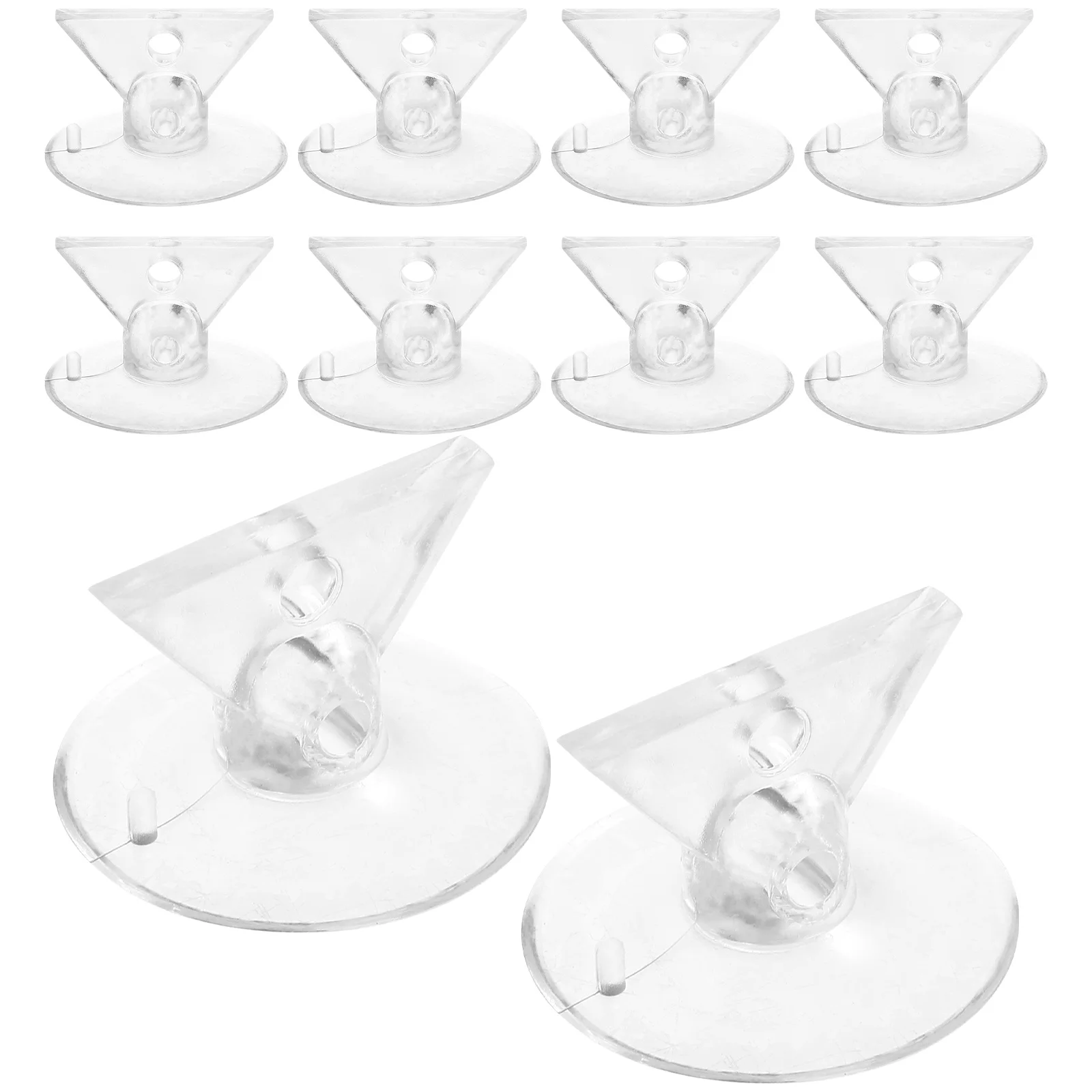 10 Pcs Bulb Changer Suction Cups Sucker Lamp Extractor Light Remover Embedded Contact Plastic Removal Tool