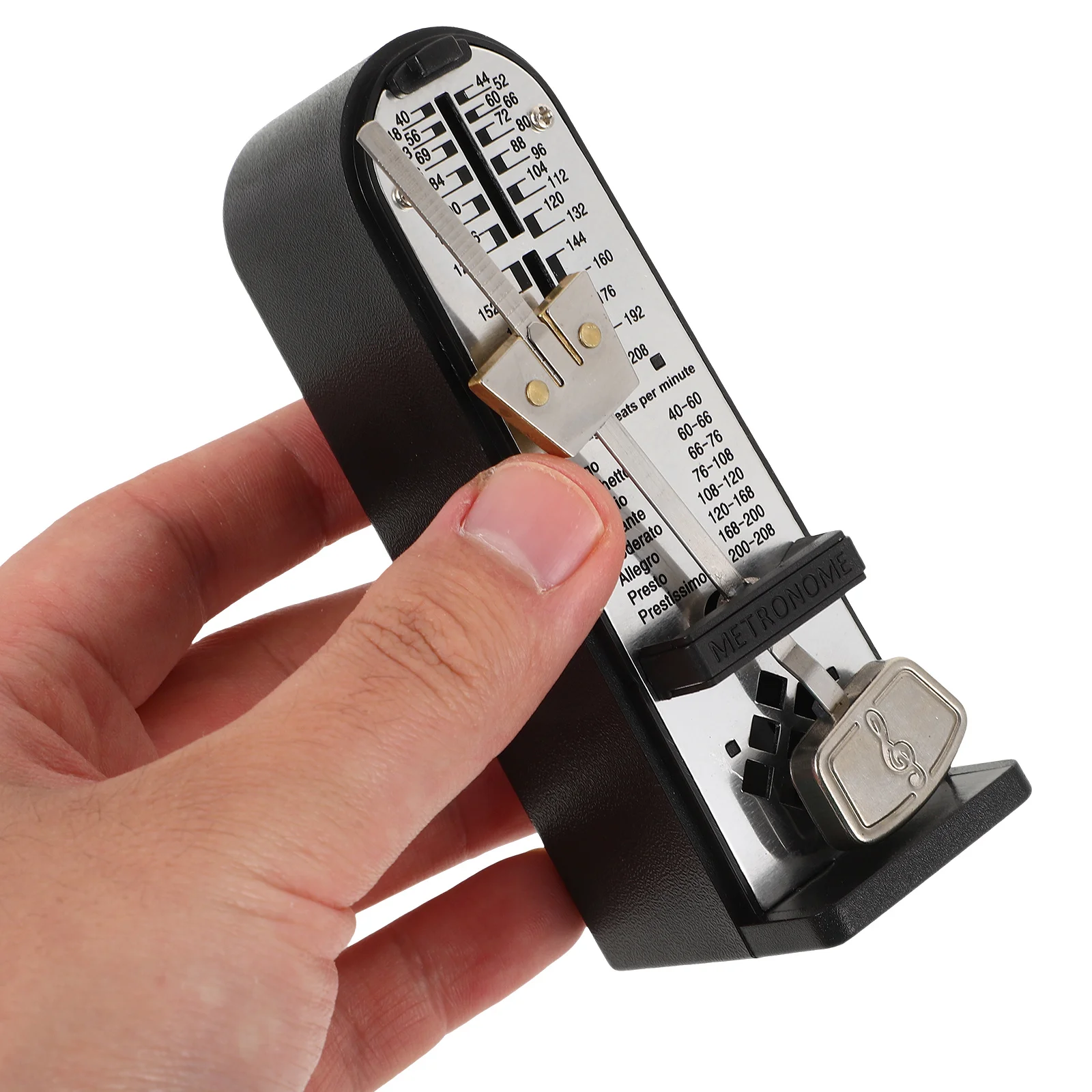 

Portable Multi-Functional Metronome For Piano Guitar Violin Drum Tuning Practice Mini Compact Rhythm Controller Mechanical