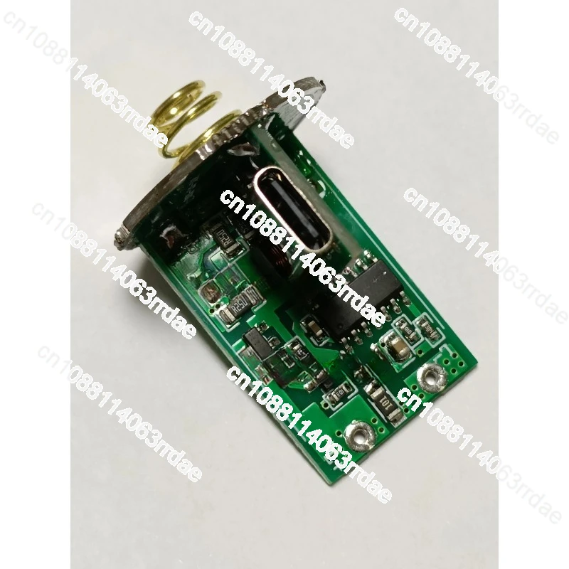 Dual lithium driver board, two 18650 or 26650 battery circuit boards, strong light flashlight accessories, middle switch