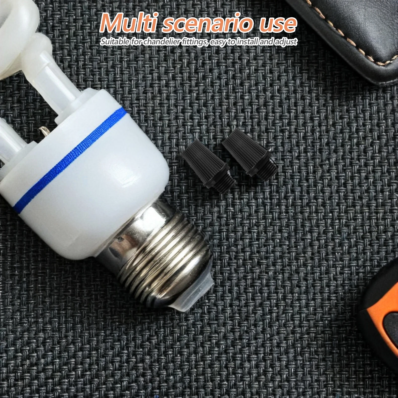 

20pcs M10 Lighting Clamps Plastic Wire Grippers Secure Electrical Cord Management For Light Fixtures Pendant Lamp Cable Holders