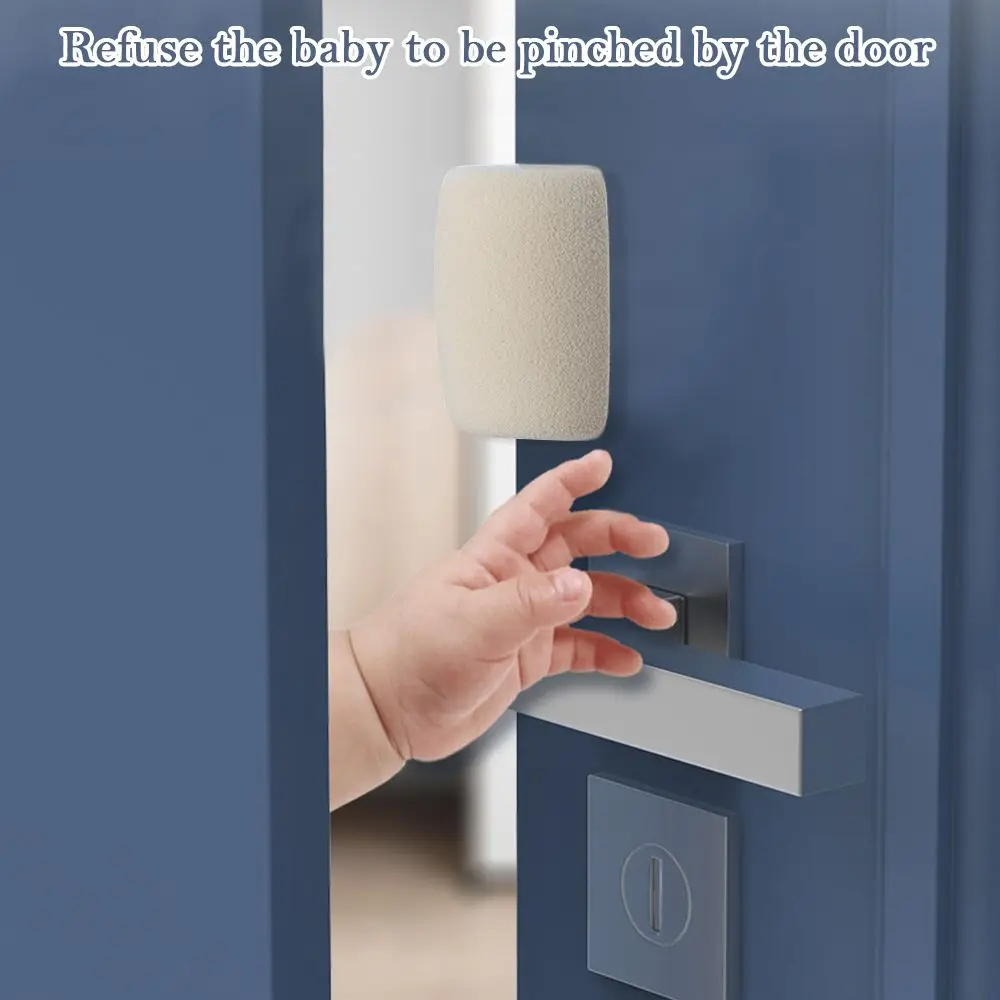 C Shape EVA Doorways Baby Safety Door Clip Children Protection Foam Door Stopper Baby Safety Locks Door Stops Baby Card Lock