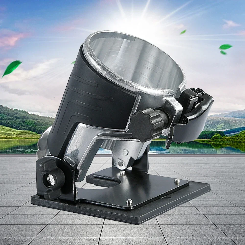 Edge Cutter Trimming Machine Base Aluminum Alloy Wood Router Trimmer Base Multifunctional for Wood Processing Cabinet Processing