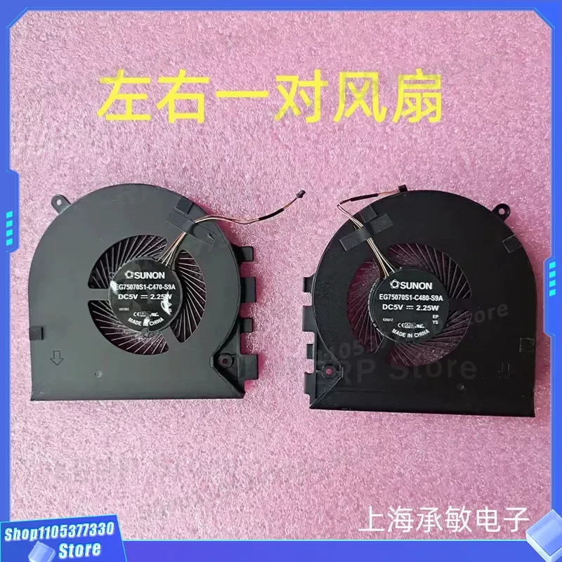 Cooling Fan for Razer Blade Pro 17 RZ09-0287 0329 03295 0406