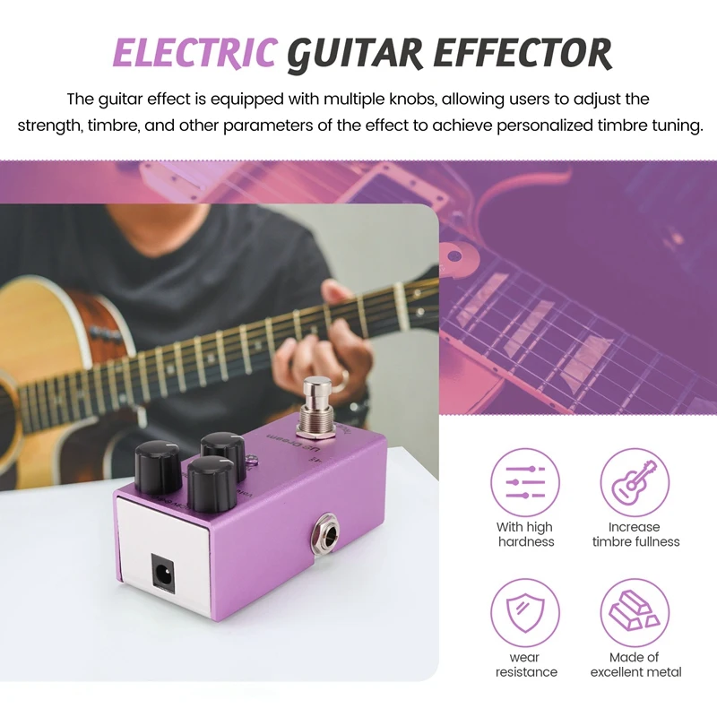 Mini Electric Guitar Effect Pedal Electric Guitar Pedal US Dream For Electric Guitar