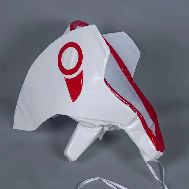 02 DARLING in the FRANXX Anime  Zero Two Cosplay props cab helmet 02 sexy leather lingeries Black white red Halloween pro