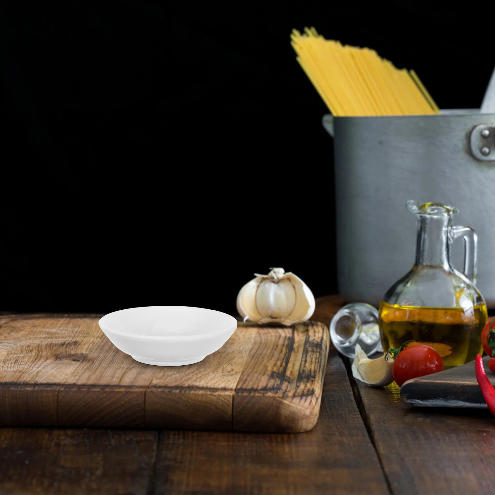 

24Pcs Mini Sauce Bowls Reusable Condiment Cups for Sushi Noodles Stir Fry Dipping Sauces Compact Space Saving White Dishes