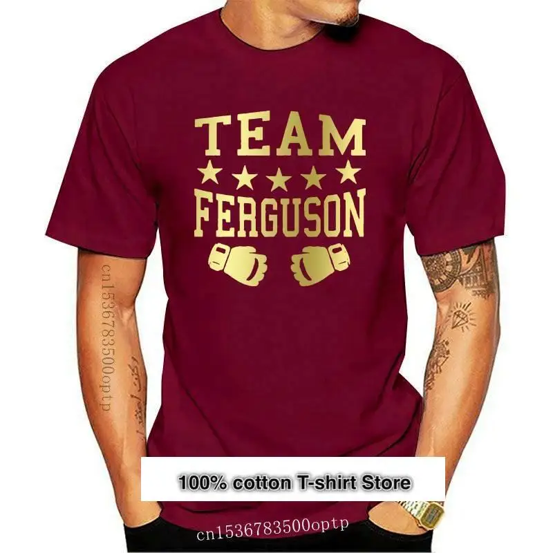 Camiseta del equipo Tony Ferguson Unisex, camisa con motivos nuevos