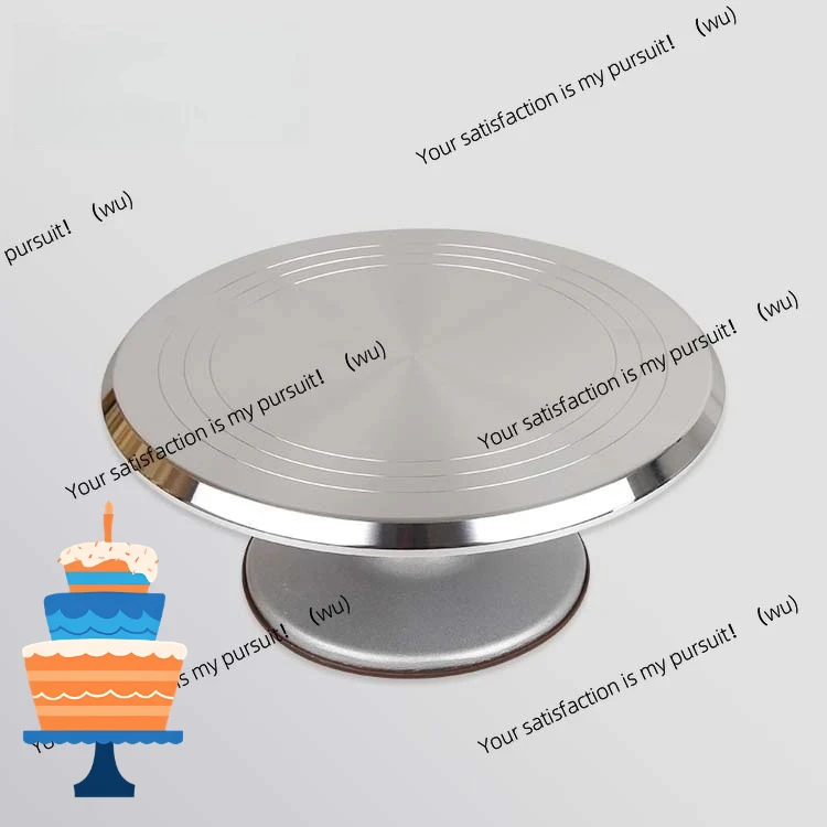 Cake Aluminum Alloy Turntable 12-inch Turntable, Baking Utensils Decorative Piping Table