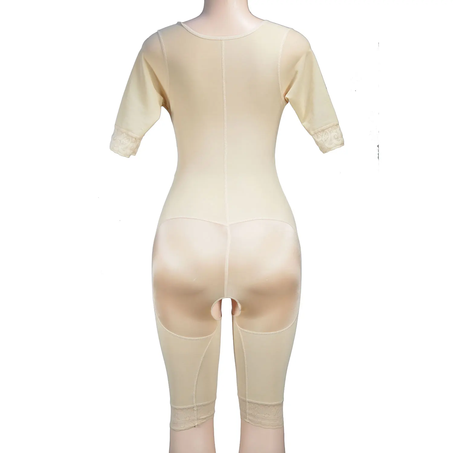 Bodysuit Compression Open Crotch Shapewear Women Push Up Fajas Colombianas Corset Slimming Butt Lifter Full Body Shaper