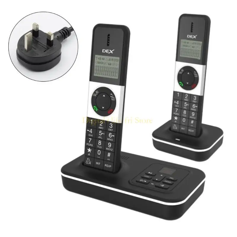 Teléfono inalámbrico E06D D1002 con pantalla llamadas Teléfono fijo para oficina