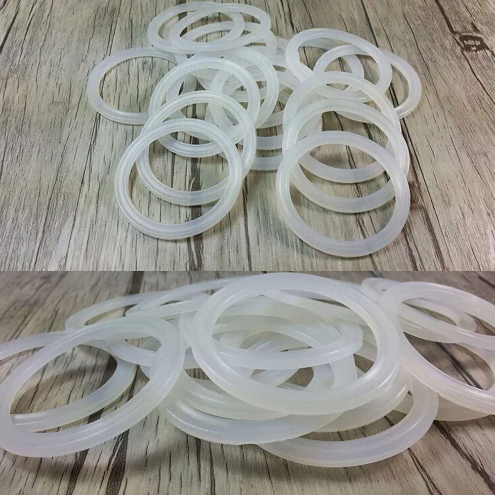 

3 Pcs Cup Lid Seal Ring Silicon Stainless Steel Insulation Insulated Useful Sealing