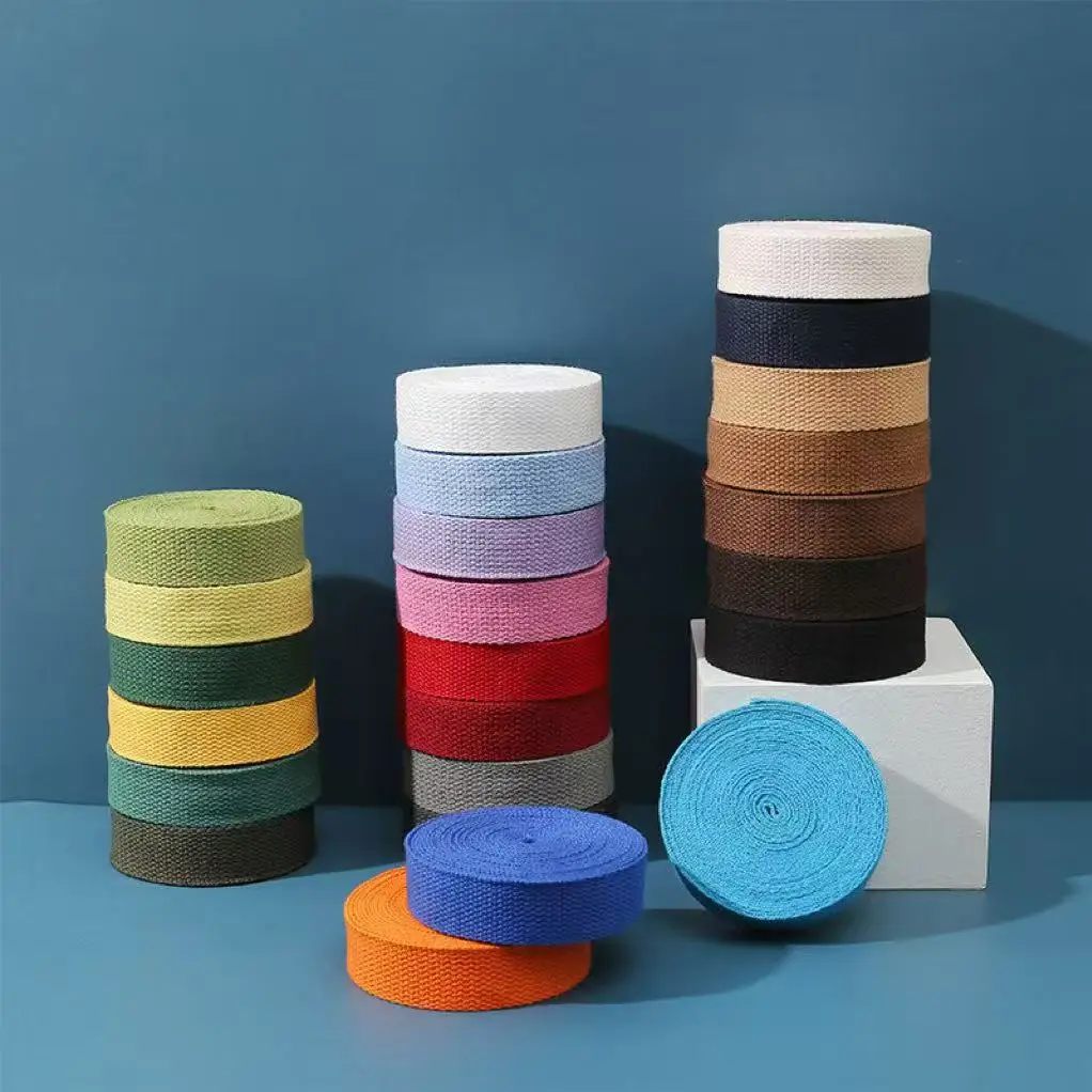 

Сверхмощная полиэфирная хлопчатобумажная лента — водонепроницаемый ремень для багажа, сумок и поделок