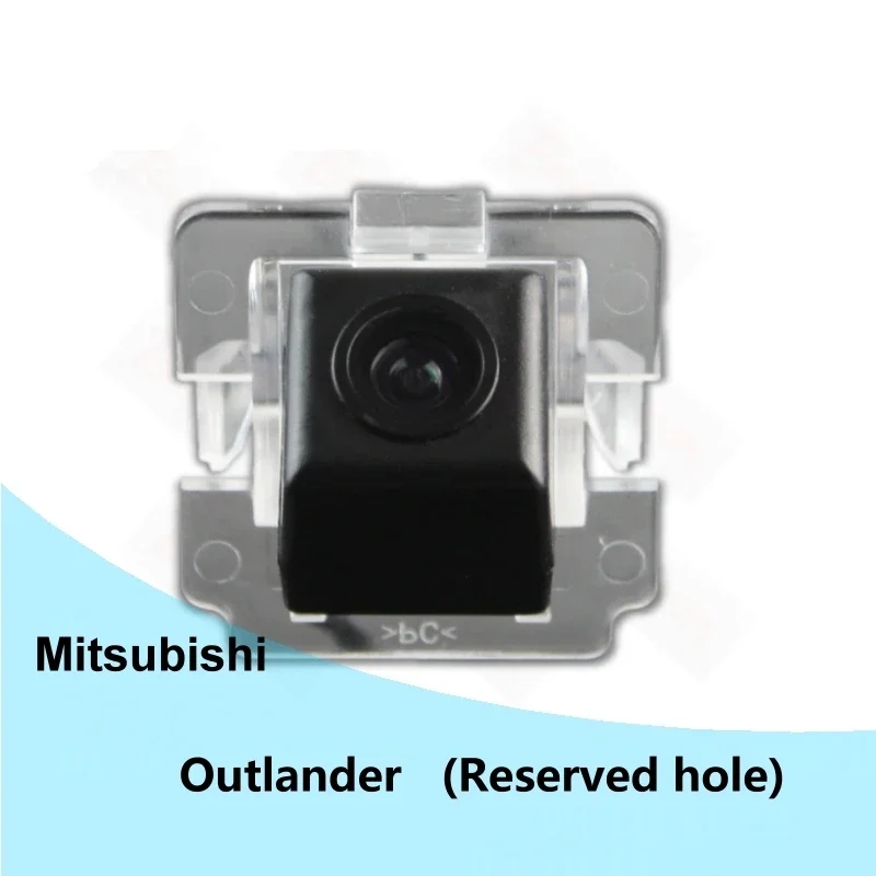 

BOQUERON for Mitsubishi Outlander License Plate Lamp SONY Car Waterproof Night Vision reverse Rear View Reversing Backup Camera