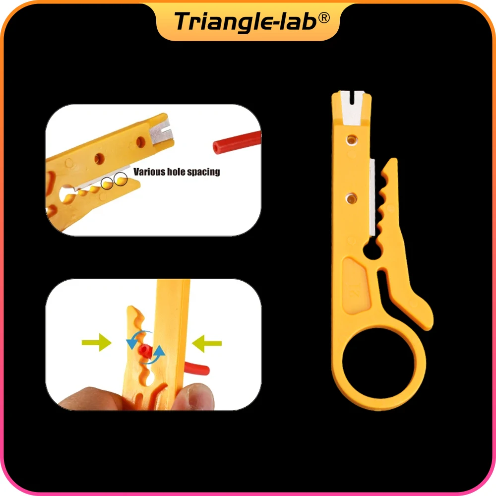 Tubo trianglelab 3x4mm ptfe 3mm x 4mm id3mm od4mm tubo de substituição ptfe suave para coelho mmu 1.75mm filamento extrusora hotend