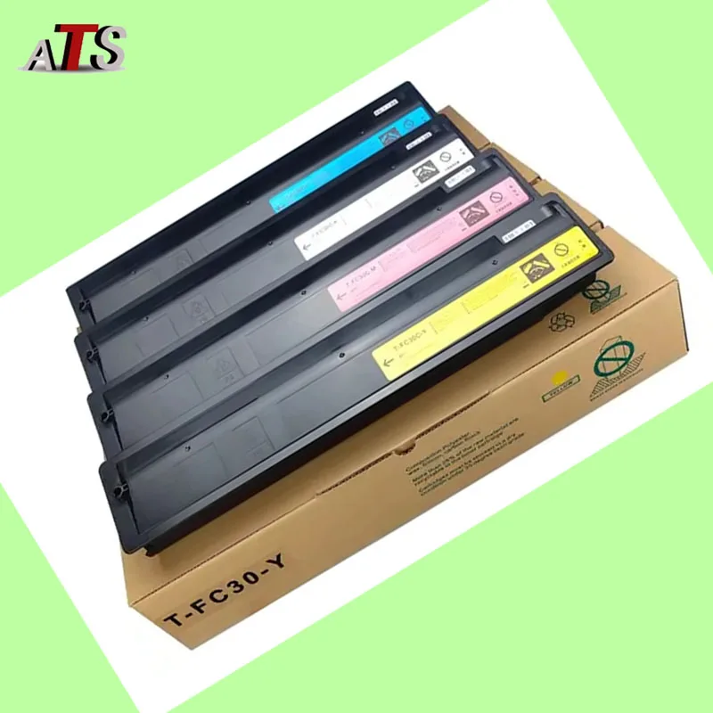 

CMYK T-FC30 CMYK500g Toner Cartridge for Toshiba E-Studio 2050C 2051C 2550C 2551C Toner Powder Compatible 4PCS/Set