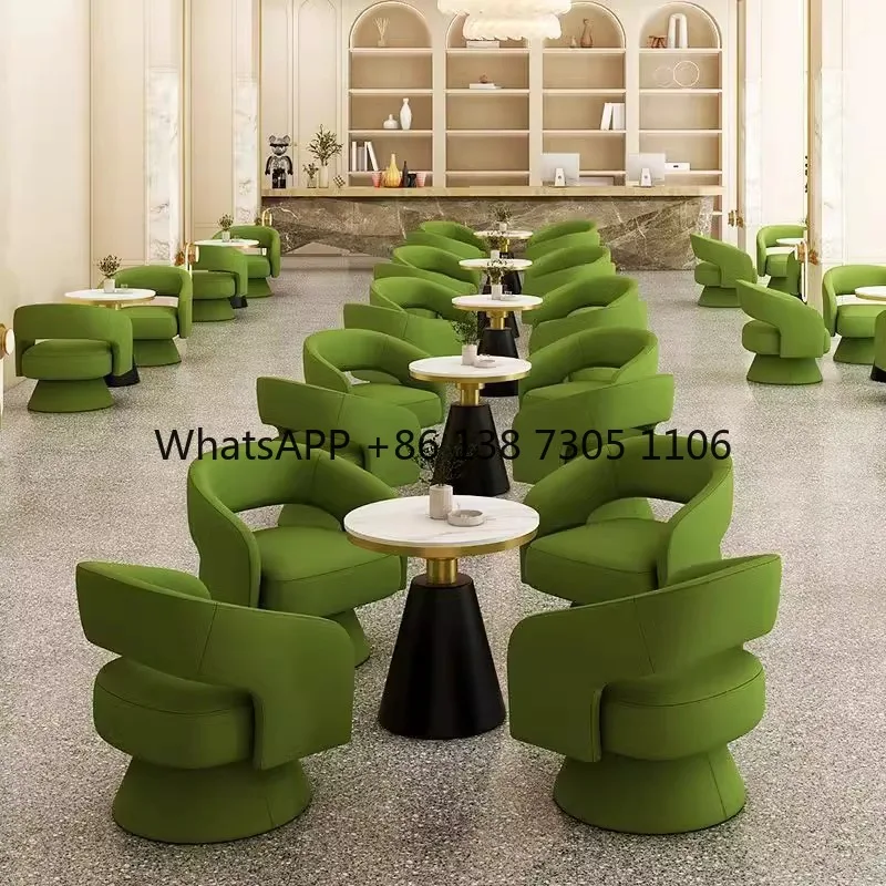 

Nordic creative negotiation single sofa leisure reception sofa combination modern simple leisure sofa