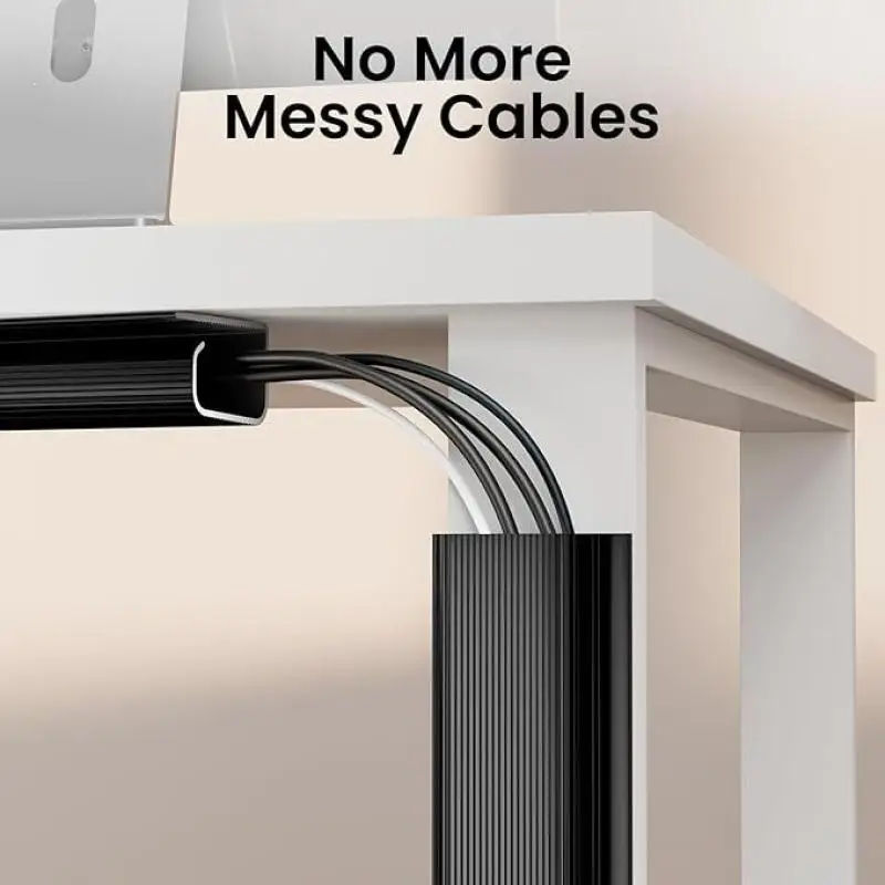 Gaming Desk Wire Harness Storage Slot Organizing Tool Hub Hidden Cables Wire Management Box for Neat Cable Management