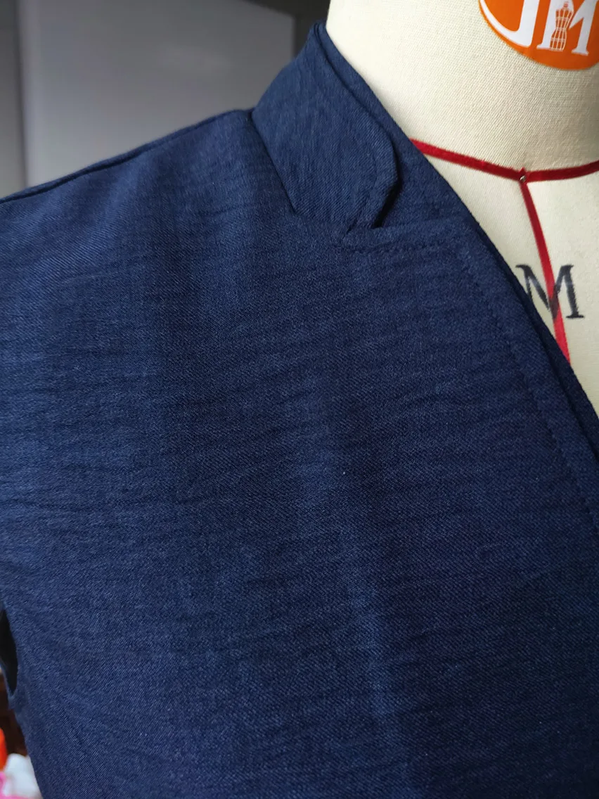 Европейский и американский экспорт, новинка весны и осени, популярный мужской однобортный тонкий жилет, повседневная мужская куртка, топ без рукавов