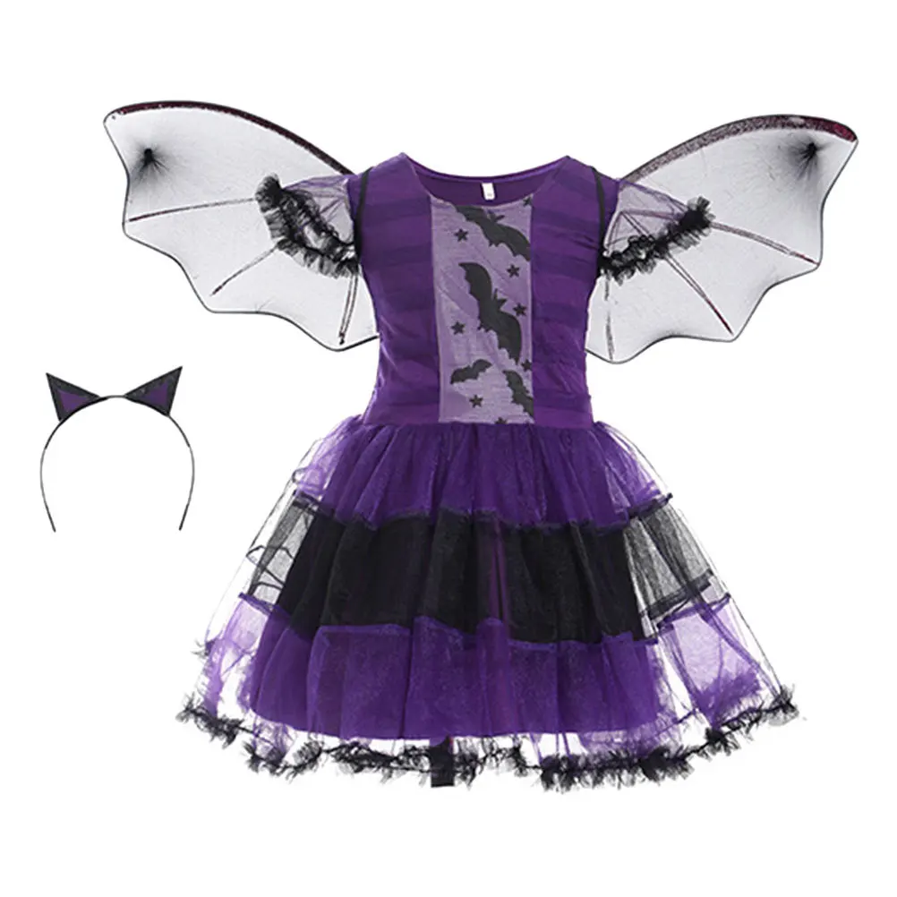 

Halloween Witch Cape Costume Breathable Role Play Clothes Lightweight No Fading Deformation cosplay Dress Skirt