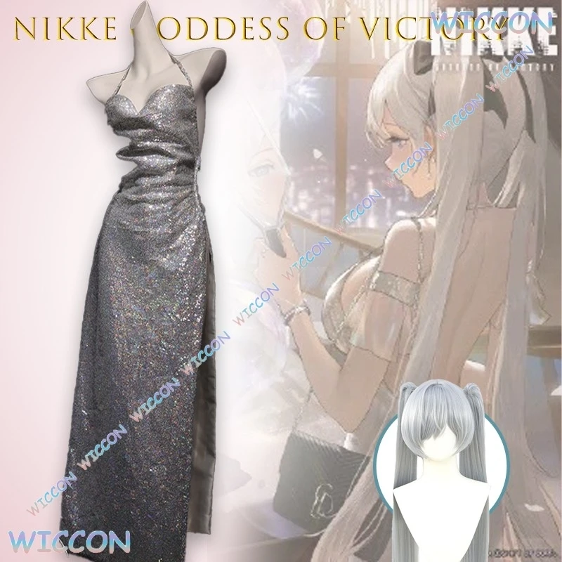 

NIKKE Goddess Of Victory Cinderella 5th Anniversary Dress Cosplay Costume Anime Game Character Formal GownParty Outfit Halloween