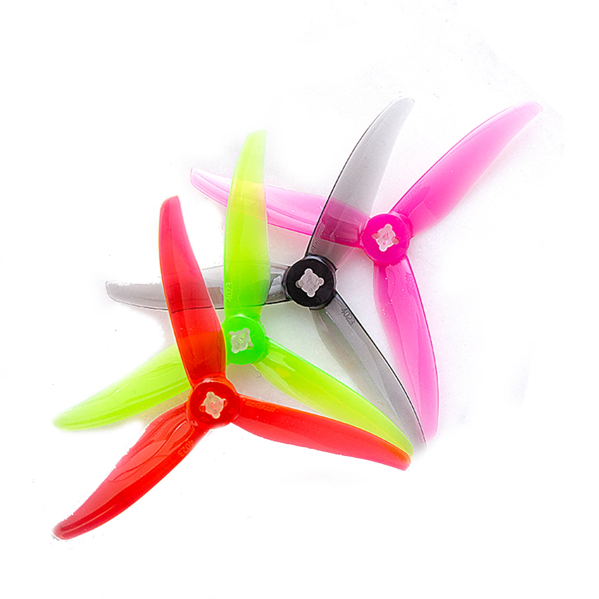 Gemfan 4023 Properller Hurricane PC Transparent 1.5mm PC Propeller for DoMain4.2 RC FPV Freestyle 4 Inch MIni Drones DIY Parts