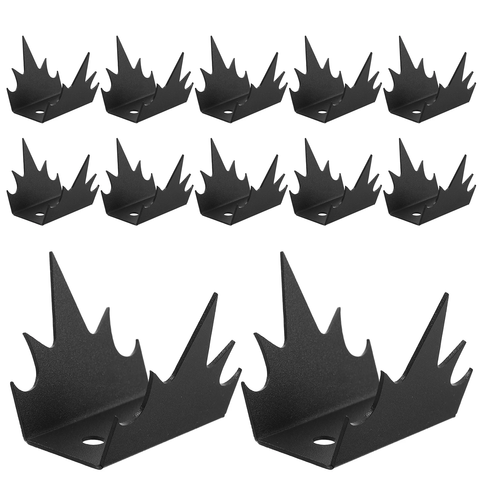 1Set Wall Fence Spikes Anti Climb Security Garden Gate Fence Protection Spikes Wall Spike Safe Spike