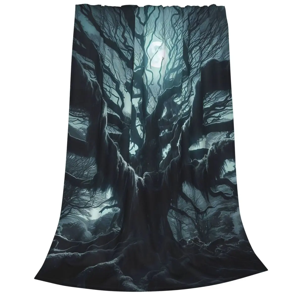 Enigmatic Twilight Arbor Blankets Flannel Multi-function Sofa Throw Blankets For Couch Bedding Outdoor Throws Bedspread Quilt