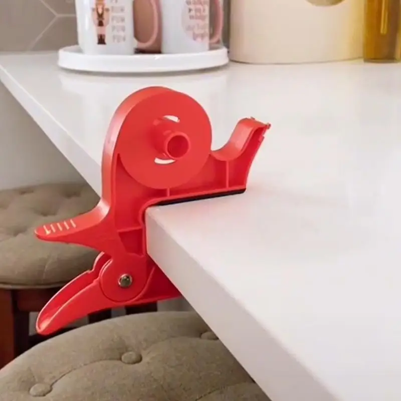 Gift Wrapping Paper Table Holder with tape dispenser New Arrival Christmas Gift And Candy packaging Rolling tape holder