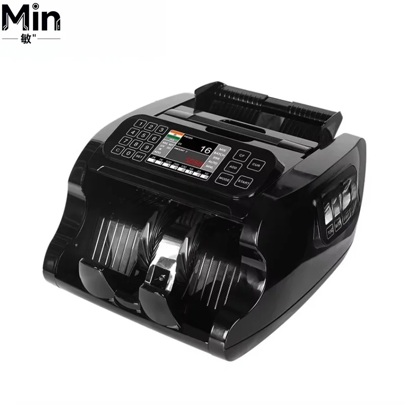 AL-7500 1000pcs/min Portable Automatic Money Counter TFT Display UV MG MT IR DD Detection Multi-Currency Bill Counter