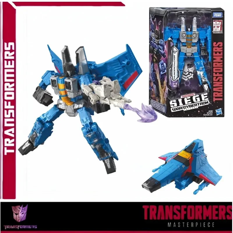 In Stock Takara Tomy Transformers War for Cybertron:Siege WFC-S39 Thundercracker Action Figures Collectible Classic Hobbies