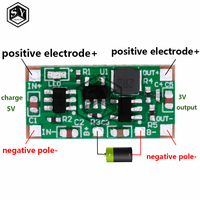 3V-4.2V drop 3V charging and discharging Modified 2 dry batteries toy remote control mouse microcontroller to lithium battery