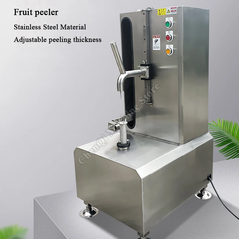 Pelador de frutas semiautomático con inserción de aguja, pelador de Hami, melón, sandía, piña, papaya, Taro, por mar