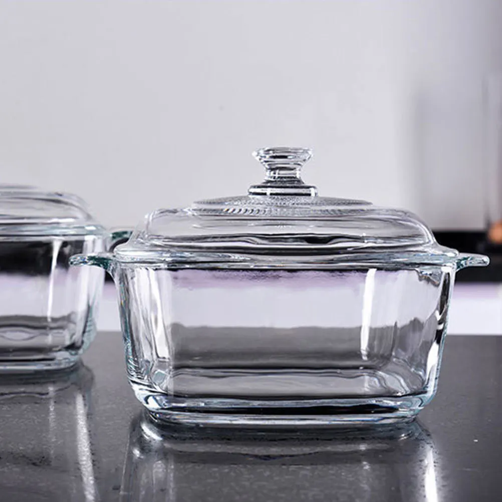وعاء زجاجي شفاف للمشروبات الباردة والحلويات والبارفيهات والثلاجة يستخدم وعاء زجاجي وأدوات المائدة وأوعية تخزين الحساء #3