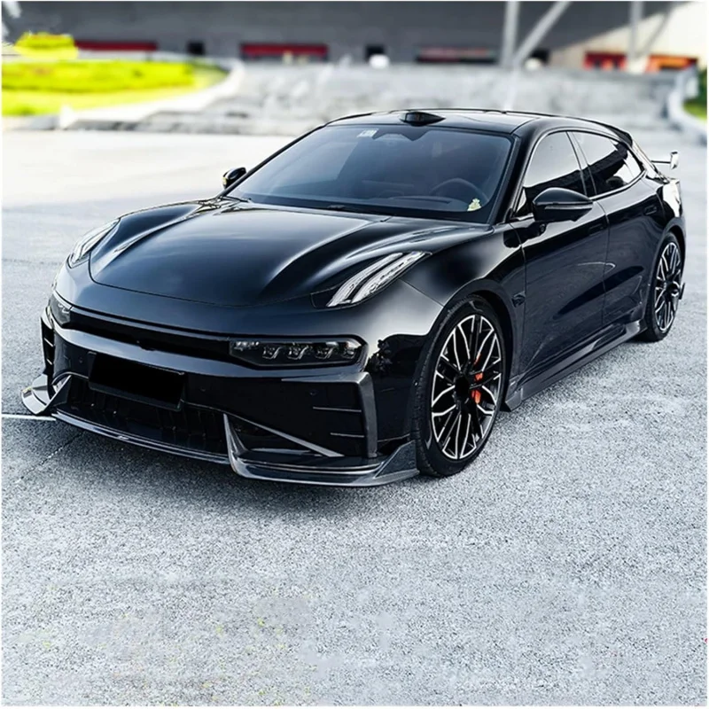 Suitable for Carbon Fiber Front Lip Rear Lip Side Skirt Compatible with ZEEKR 001 2024 Modified Tail Wing Spoiler Vent Surround