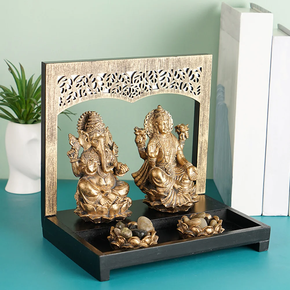 

Stunning Resin Buddha Statue Adornment Decor Perfect for Living Room Bedroom Office Resin Buddhist Statue