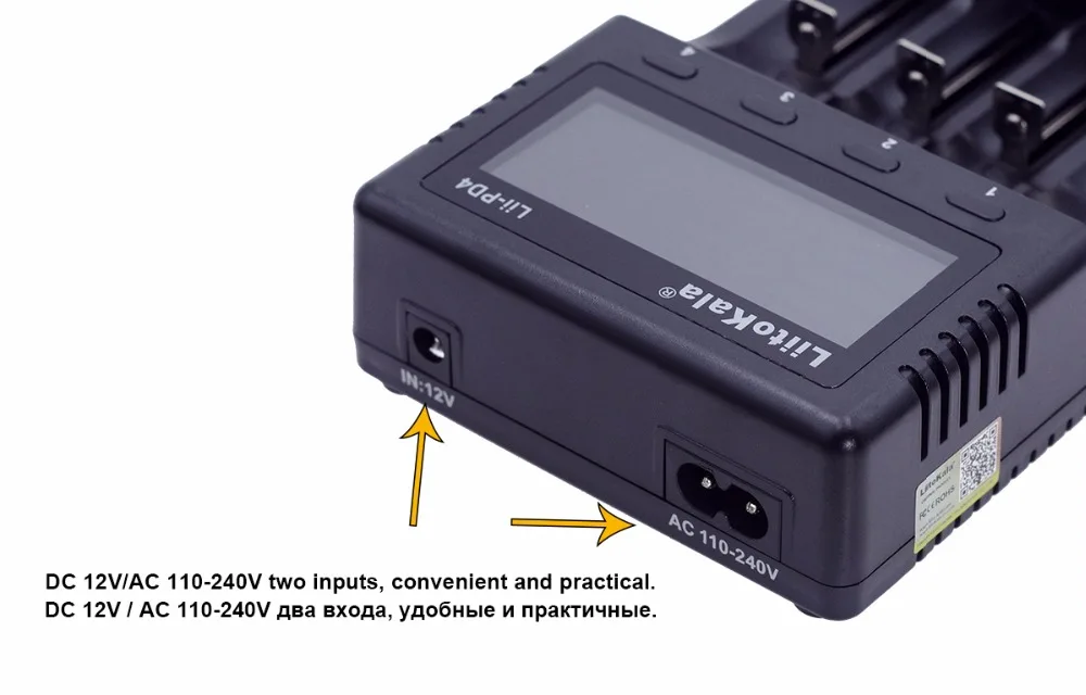 LiitoKala Lii-PD4 LCD 3.7 فولت 18650 18350 18500 16340 21700 20700B 20700 10440 14500 26650 1.2 فولت AAA NiMH شاحن بطارية ليثيوم