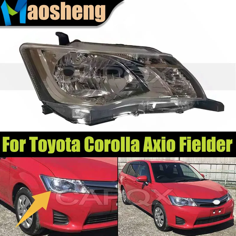 

Передняя фара, белые лампы для Toyota Corolla Axio Fielder NKR161 NZE161 NRE161 2012-2014, фара водителя