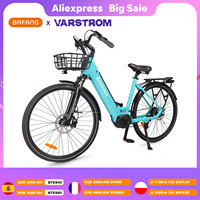 Accolmile City Ebike M200 Mid Toque Sensor Motor Kit With 15Ah Li-ion Battery 700C Electric City Biycle For Women Man Commuting