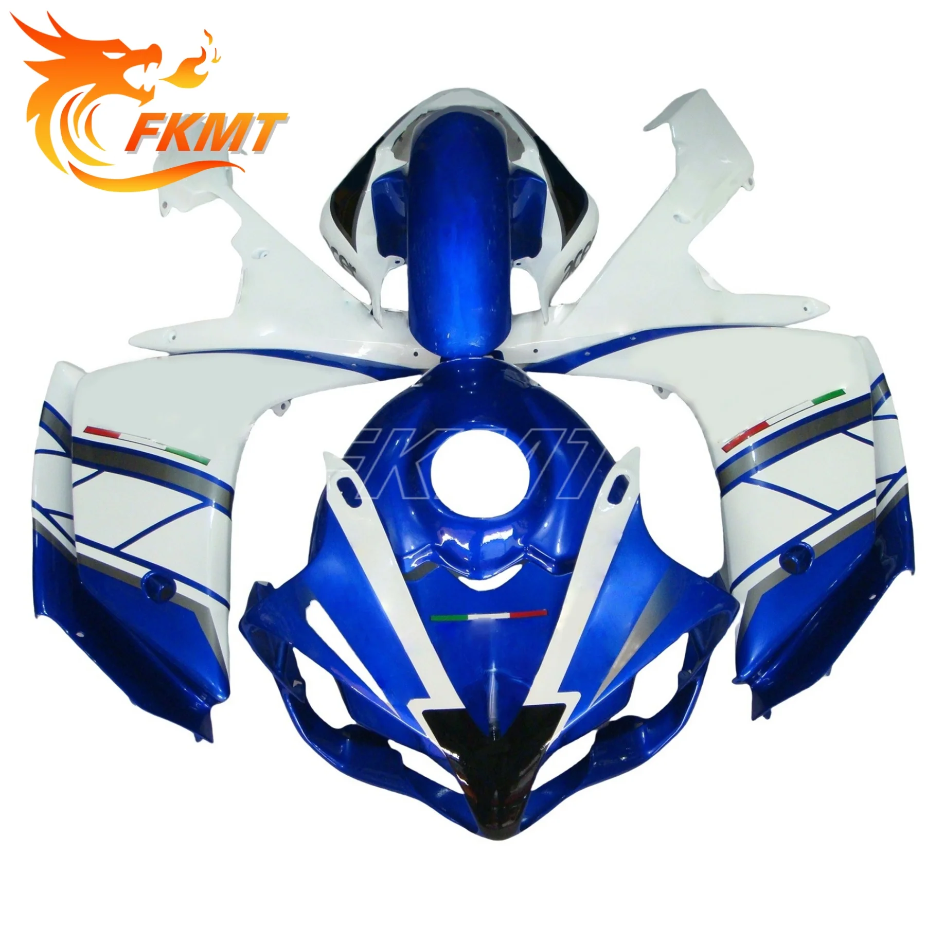 

Free Custom Injection fairing kit fit for YAMAHA 2007 2008 YZFR1 YZF R1 07 08 blue black motorcycle fairings body kits 31