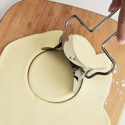 Stainless Steel DIY Dumpling Maker Manual Ravioli Pie Press Dough Cutter Knife Baking Kitchen Pastry Pasta Tools