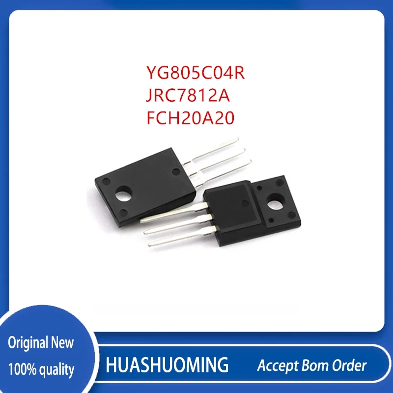 10Pcs/Lot YG805C04 YG805C04R JRC7812A  7812A FCH20A20 20A20 TO-220F