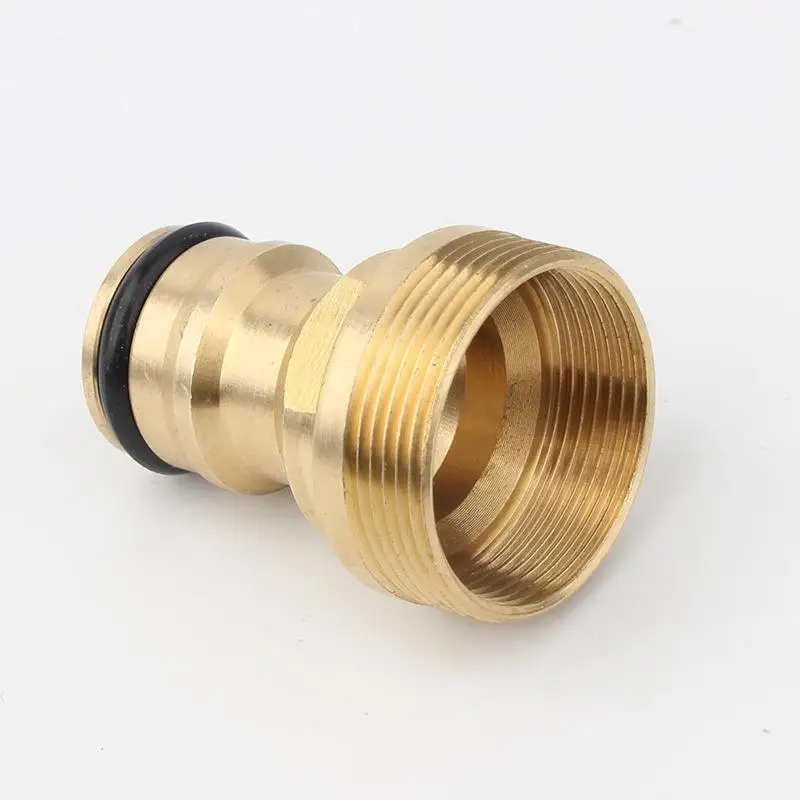 New 1PCS Kitchen Universal Faucet Adapter Brass Faucet Connector Mixer Hose Adaptor Basin Fitting Car Wash Watering Garden Tools